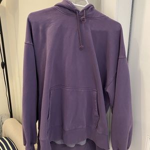 TNA Cozy Fleece Boyfriend Hoodie (Size 3)